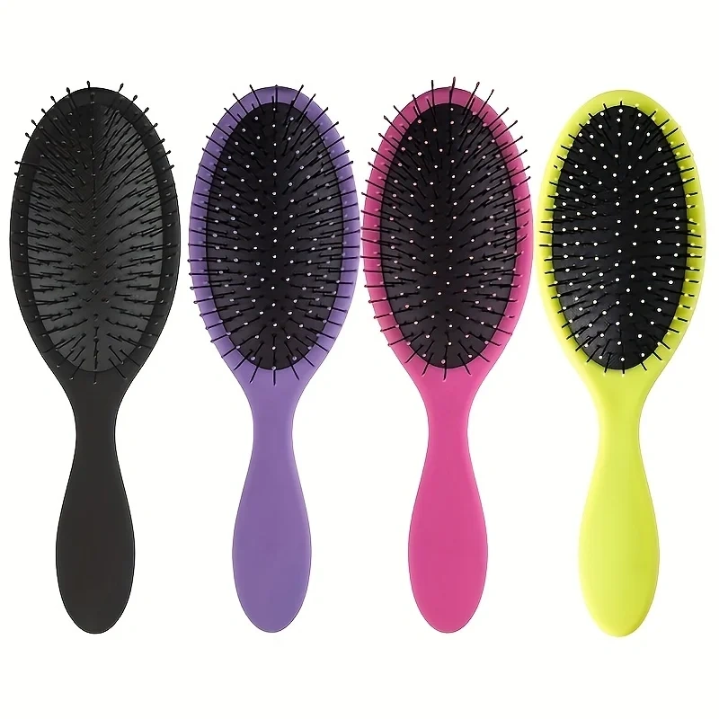 Airbag Comb with Steel Needle Comb Teeth, Scalp Massage Comb, Wig Comb, Special for Real Hair Wigs