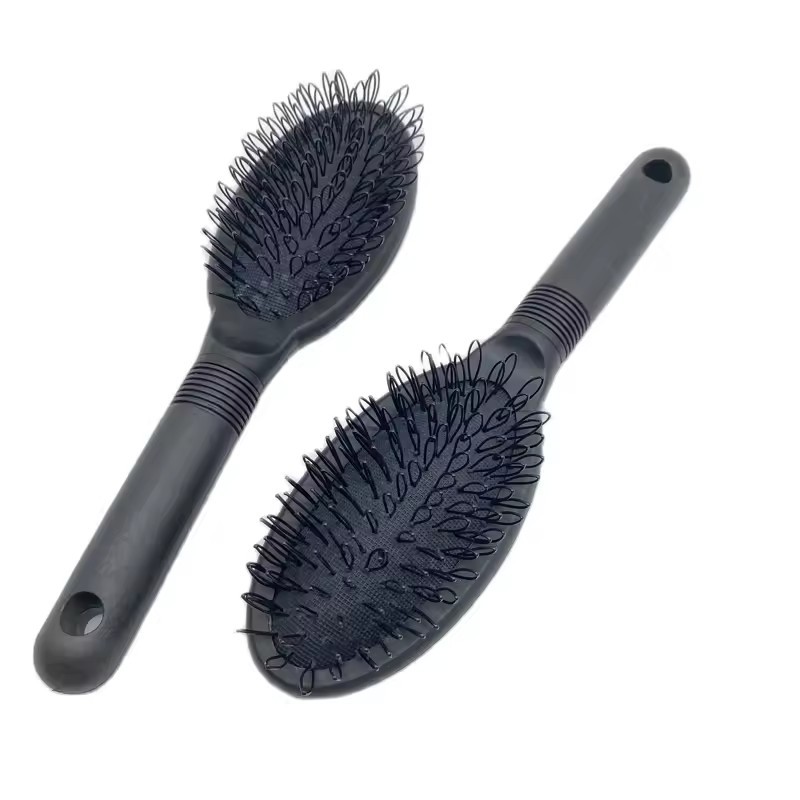 Wholesale Pink Loop Brush Hair Extension Black Wig  Hair Brush tangle free hair brush