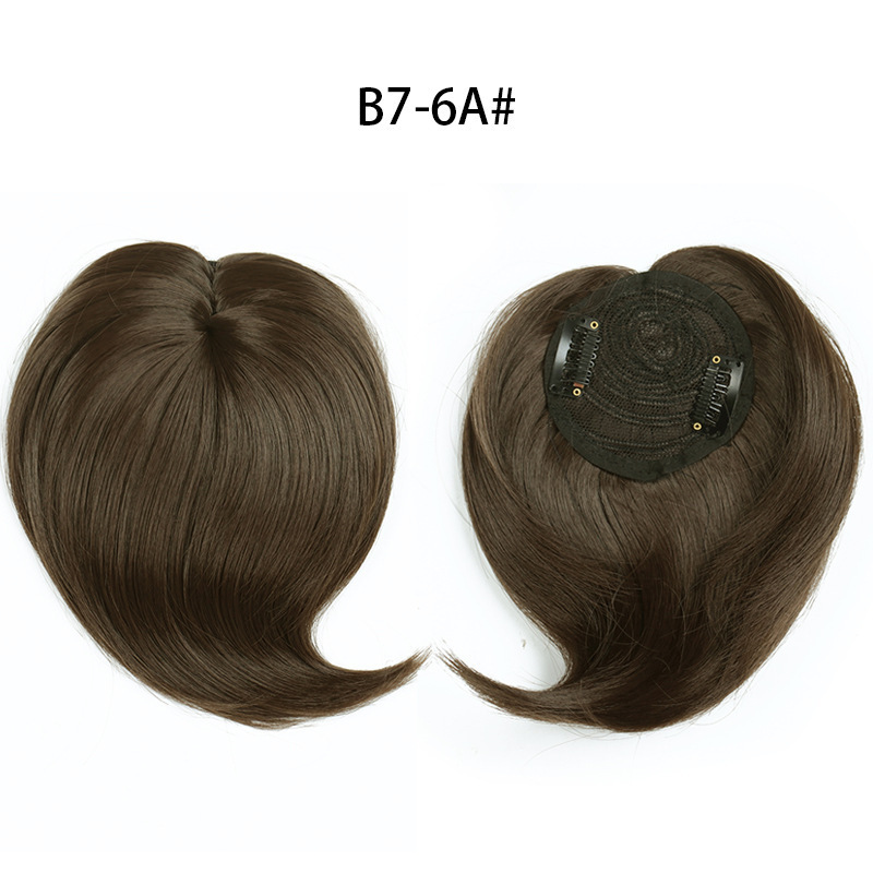 Clip in Bangs synthetic Hair Bangs Fringe with Temples Hairpieces for Women Clip on  Neat Bangs Hair Extension for Daily Wear