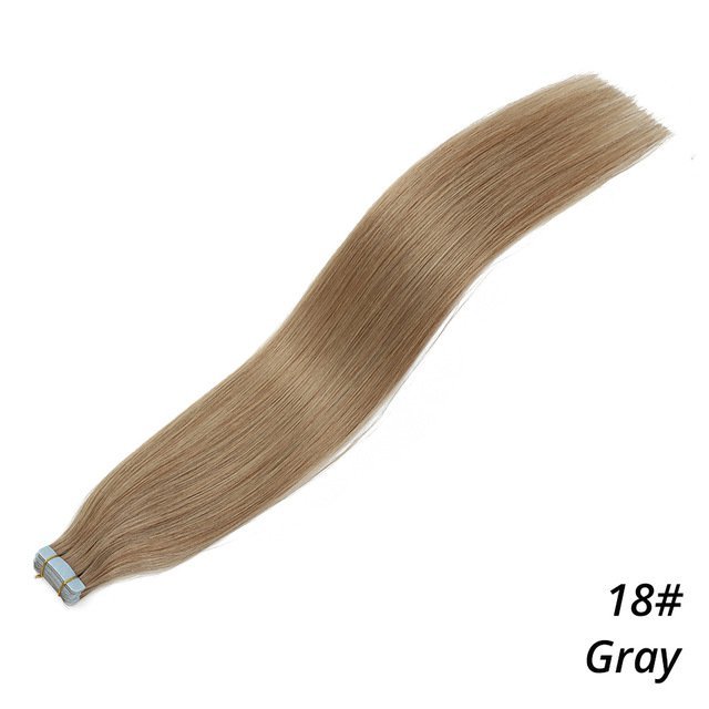 10A Bleach Blonde  50gram IInvisible Tape in Seamless Human Hair Russian Blonde Tape in Hair Extension