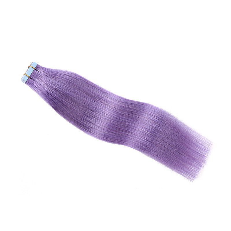 10A  Colorful Red Russian Remy  Tape Hair Extensions Double Drawn Tape in Hair Extensions Human Copper Color