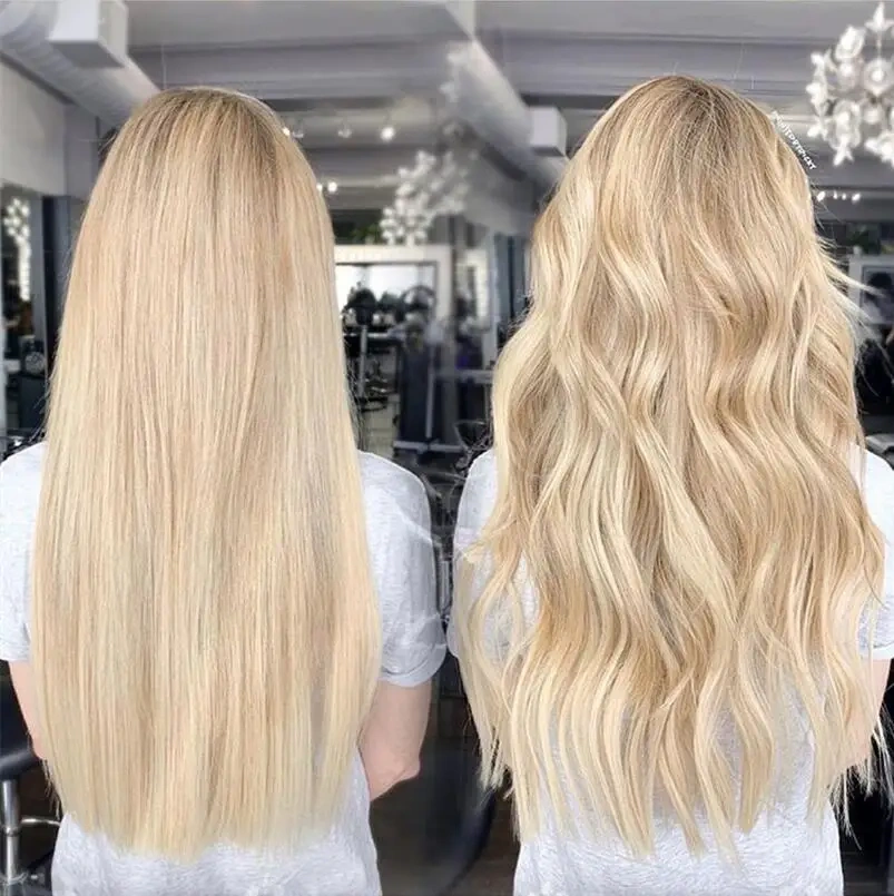 10A  #613 Blonde Invisible Tape in Extensions for Women Remy Human Hair Straight Tape in Hair Extensions 100g