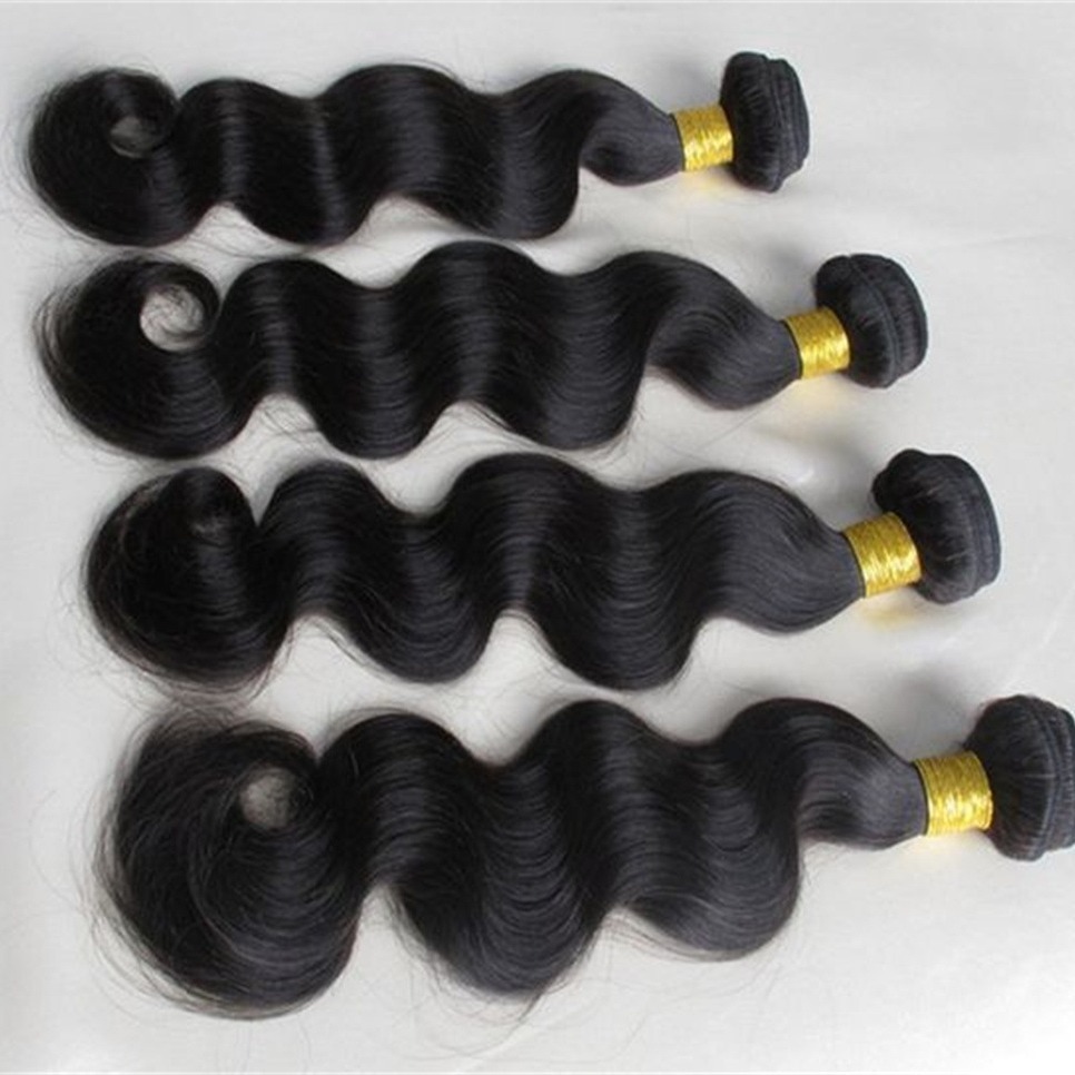 8A Body  Wave 10-30 inch Wave Human Hair Bundles Brazilian Virgin Hair Weft  Natural Color 100% Human Hair Weave 1/3/4 Bundles