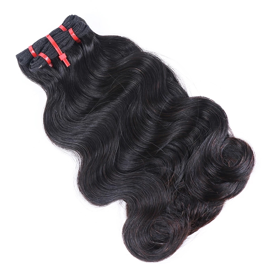 15A Grade Body Wave Super Double Drawn Hair  Vietnames Raw Hair Weave Bundles Human Hair Unprocessed Hair Extensions Nature Black