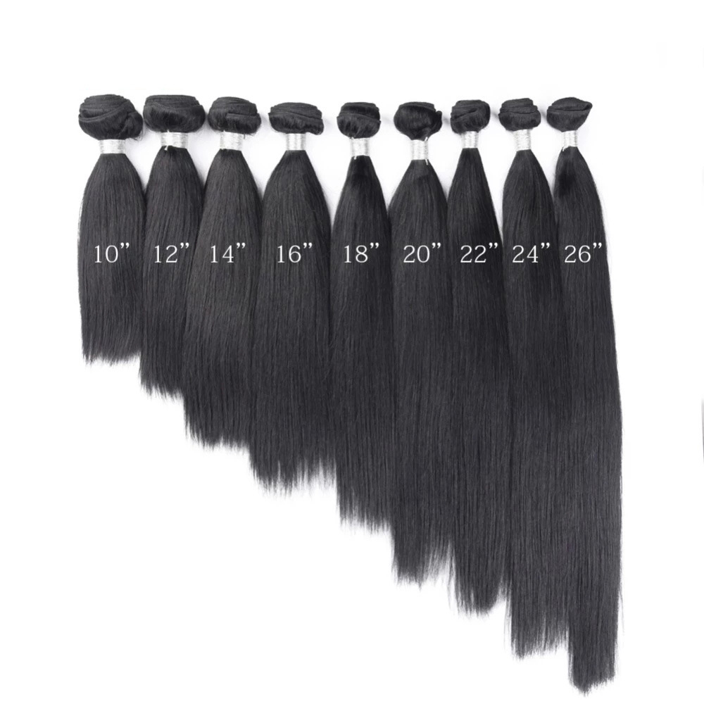 10A Brazilian Straight Hair weft  3 Bundles Unprocessed Virgin Human Hair Weave Extension