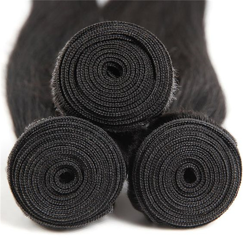 10A Superior Grade  Loose Wave  Human Hair Bundles  Natural Color Wavy Raw Virgin Hair Weave Extensions  100% Remy Human Hair