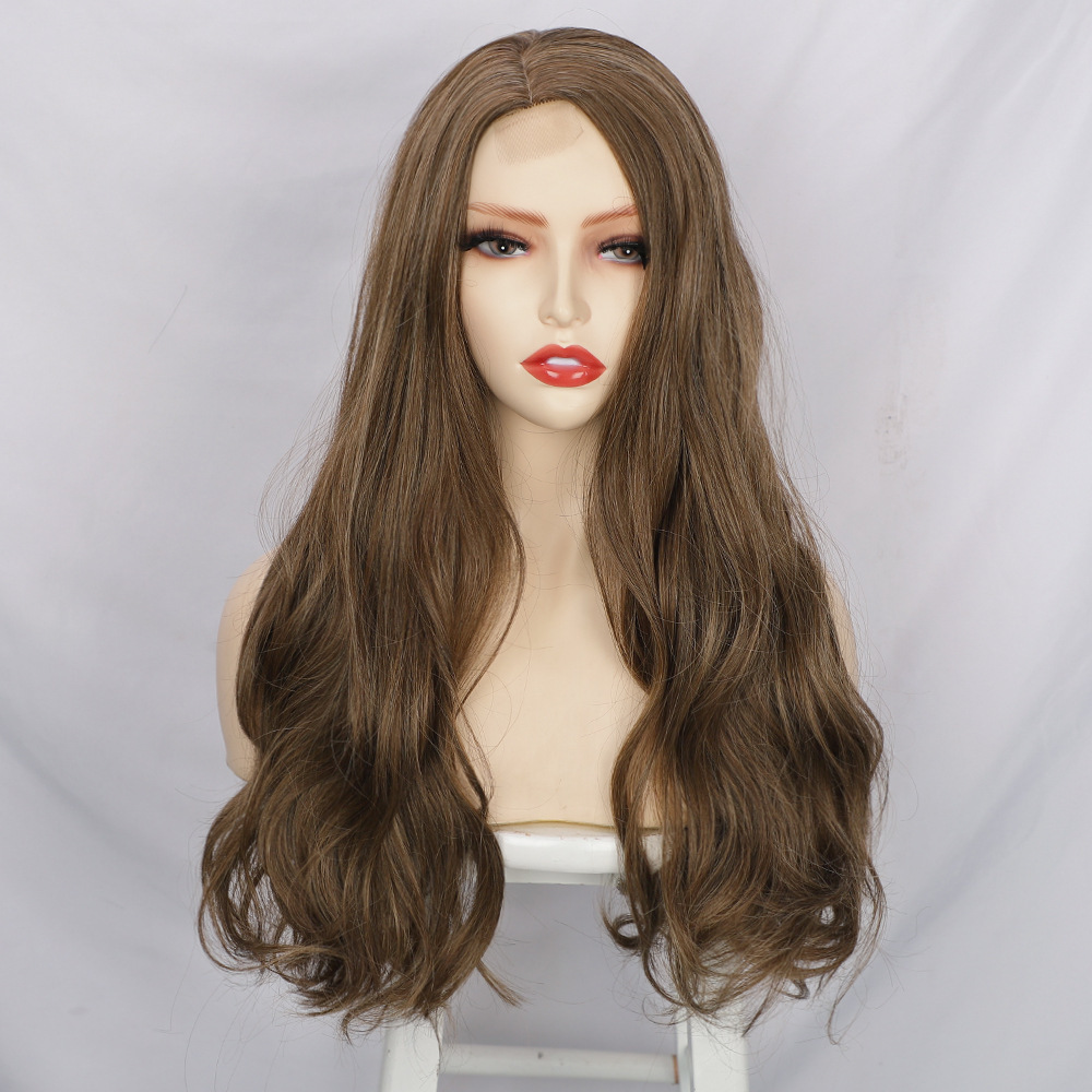 Synthetic Small Lace Wig Cosplay Natural Use Wigs Heat Resistant Wigs For Women Middle Part Glueless Wig for Woman