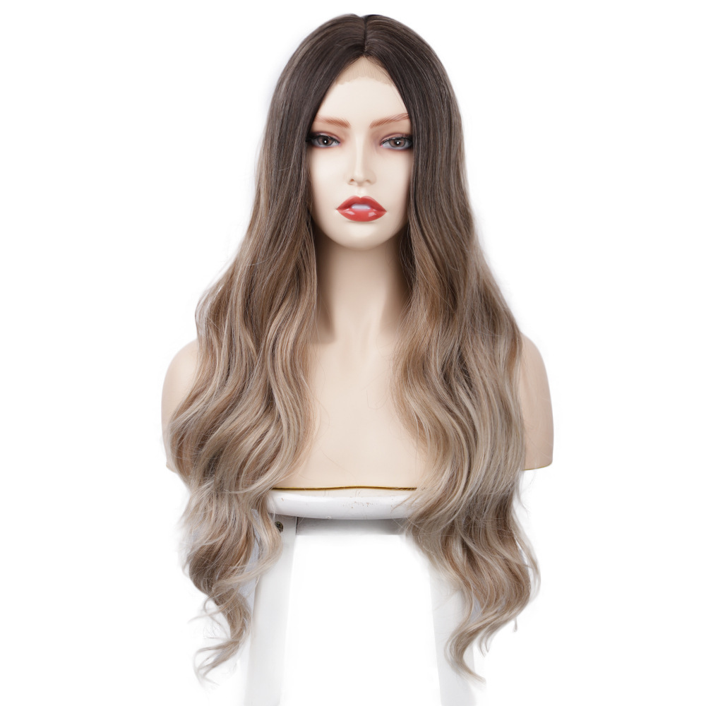 Synthetic Small Lace Wig Cosplay Natural Use Wigs Heat Resistant Wigs For Women Middle Part Glueless Wig for Woman