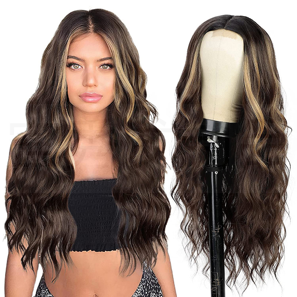 Synthetic Small Lace Wig Cosplay Natural Use Wigs Heat Resistant Wigs For Women Middle Part Glueless Wig for Woman