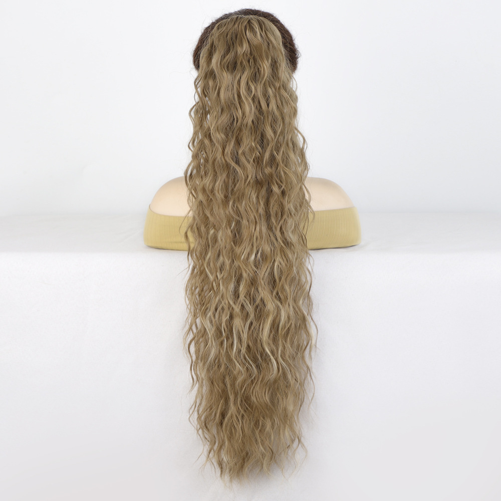 30 Inch 190Gram Claw SyntheticPonytail Extension  Long Curly  Synthetic Ponytail Hair Extension Heat Resistant ponytail Extensions