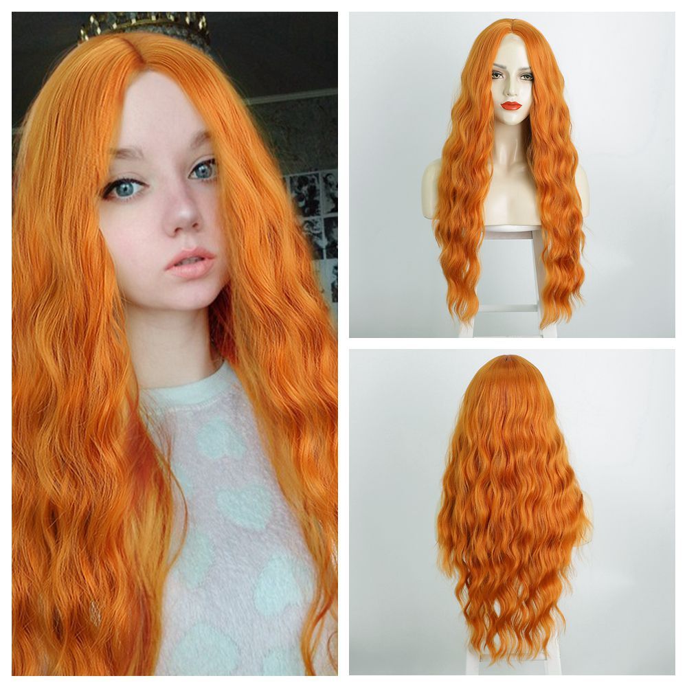 Synthetic Small Lace Wig Cosplay Natural Use Wigs Heat Resistant Wigs For Women Middle Part Glueless Wig for Woman