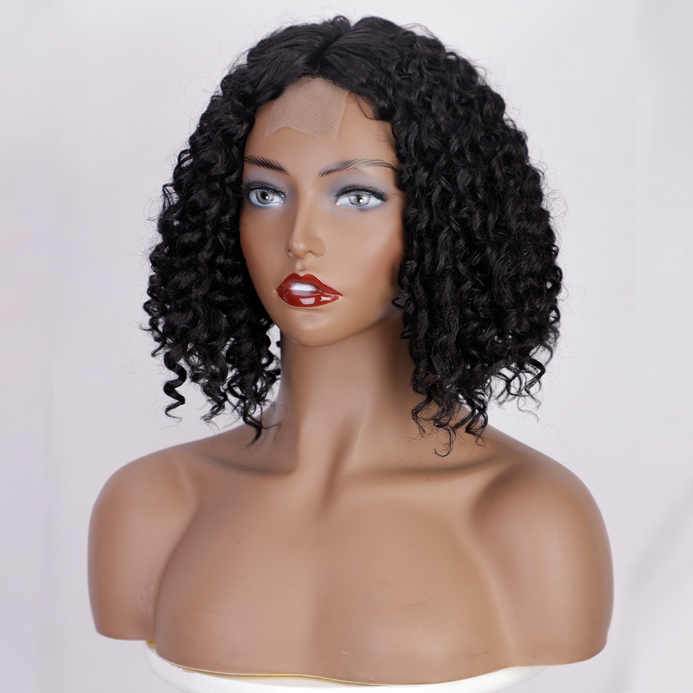 Synthetic Small Lace Wig Cosplay Natural Use Wigs Heat Resistant Wigs For Women Middle Part Glueless Wig for Woman