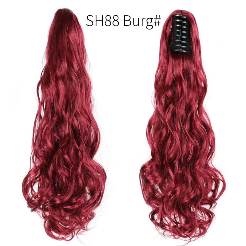 Long straight Tie up Heat-Resistant Straight Hair With Ponytail Fake Hair Chip-in Hair Extensions Pony Tail