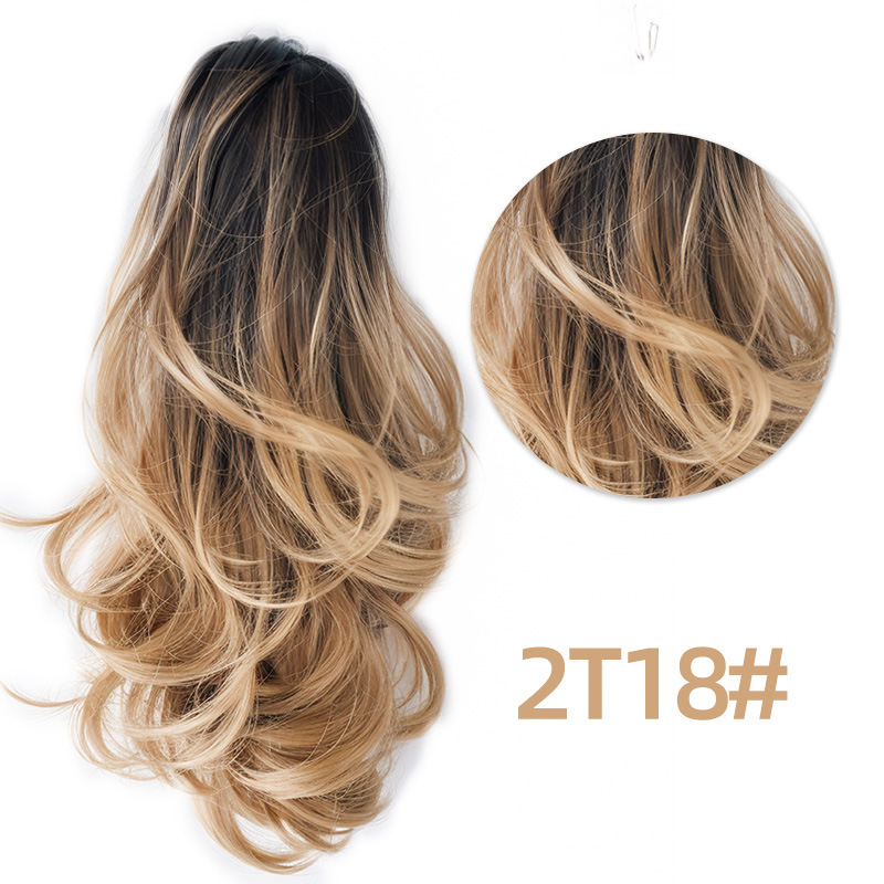 12 inch Claw Synthetic Ponytail for Women Curly Hair Piece Synthetic Ponytail Curly Wavy Hair For Women