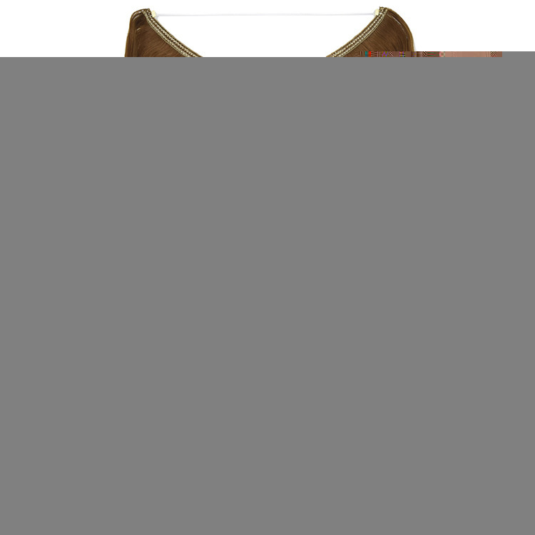 45cm 80g Wave Synthetic No Clips In Hair Extensions Secret Fish Line Synthetic Hairpieces Hair Extensions