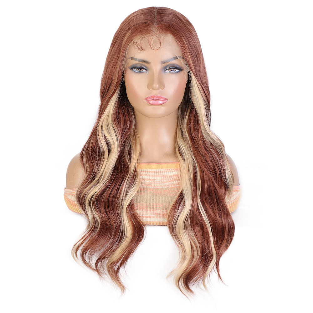 13x4 Long Lace Frontal Wig Synthetic  Lace Front Wigs Heat Resistant fiber Lace wigs for woman
