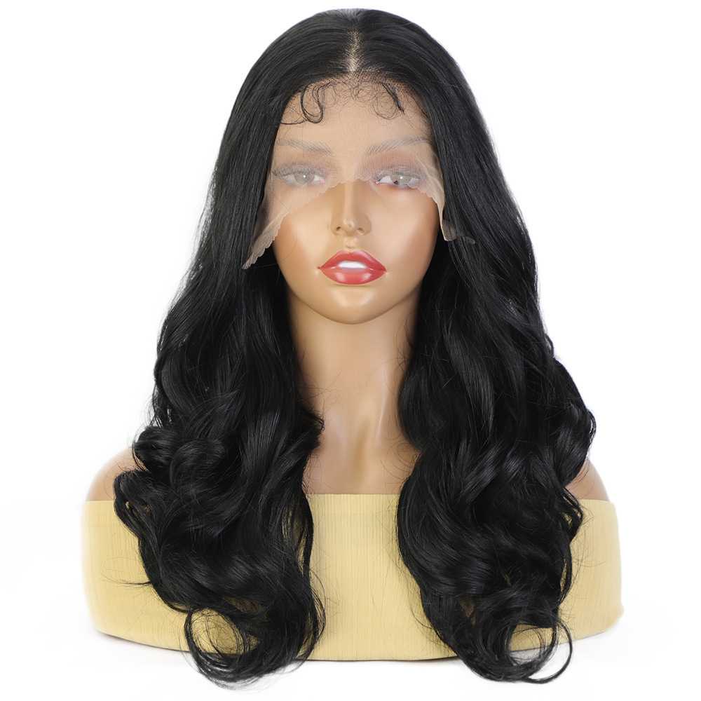 13x4 Long Lace Frontal Wig Synthetic  Lace Front Wigs Heat Resistant fiber Lace wigs for woman