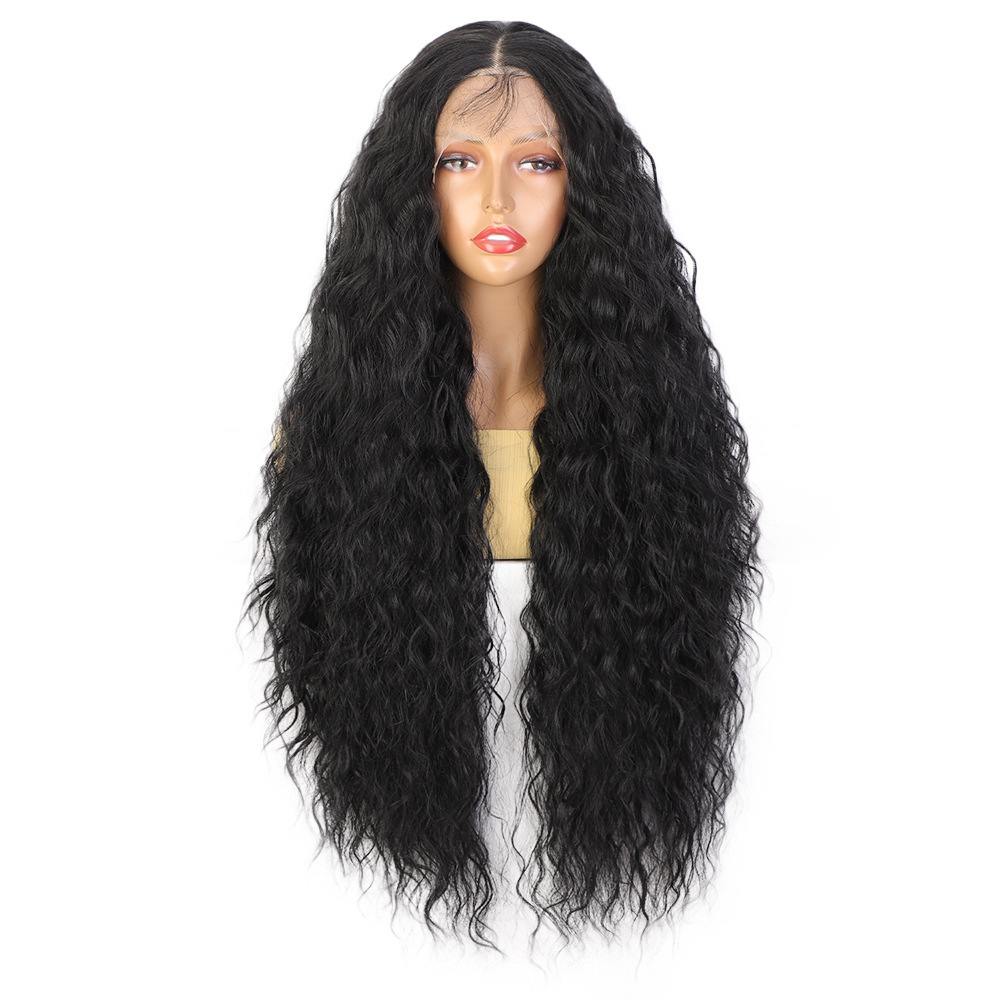 13x4 Long Lace Frontal Wig Synthetic  Lace Front Wigs Heat Resistant fiber Lace wigs for woman