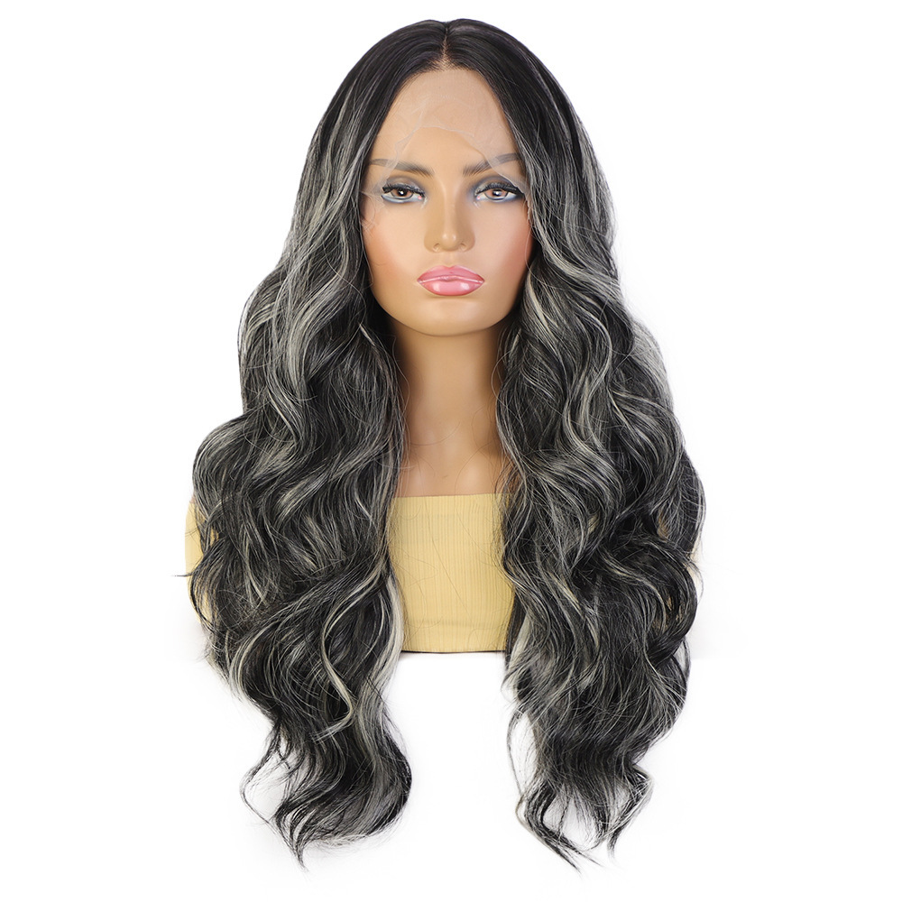 13x4 Long Lace Frontal Wig Synthetic  Lace Front Wigs Heat Resistant fiber Lace wigs for woman
