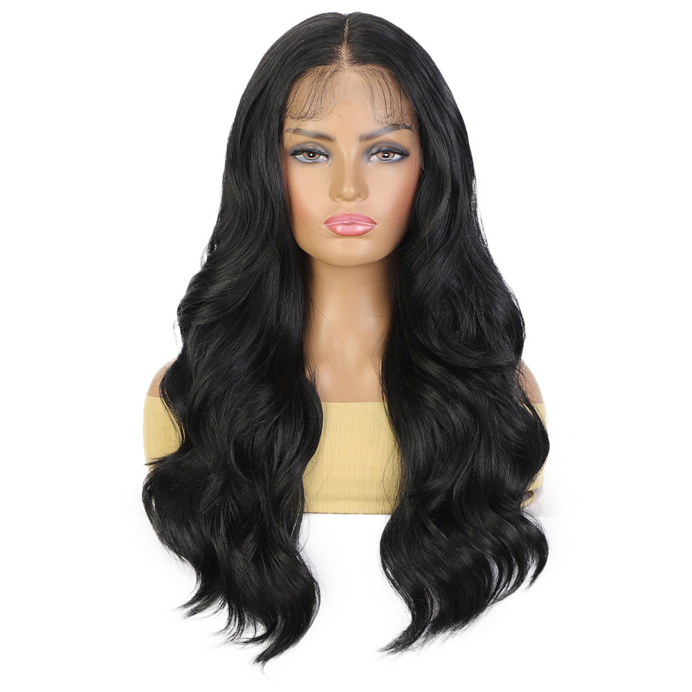 13x4 Long Lace Frontal Wig Synthetic  Lace Front Wigs Heat Resistant fiber Lace wigs for woman