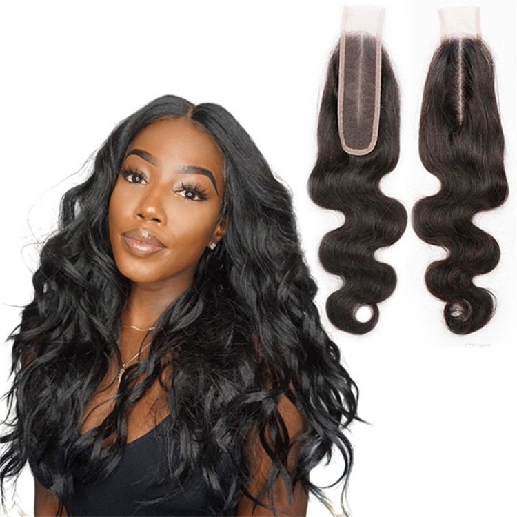 2x6  HD  Lace Closure  Thin HD Lace Closure  for Woman  100% Virgin Remy  Human Hair  Lace Closure