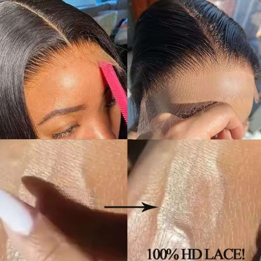 13x6  Straight HD  Lace Frontal Hdl Cuticle Aligned Hair Raw Virgin 100% Mink Brazilian Human Hair  Closure Vendor
