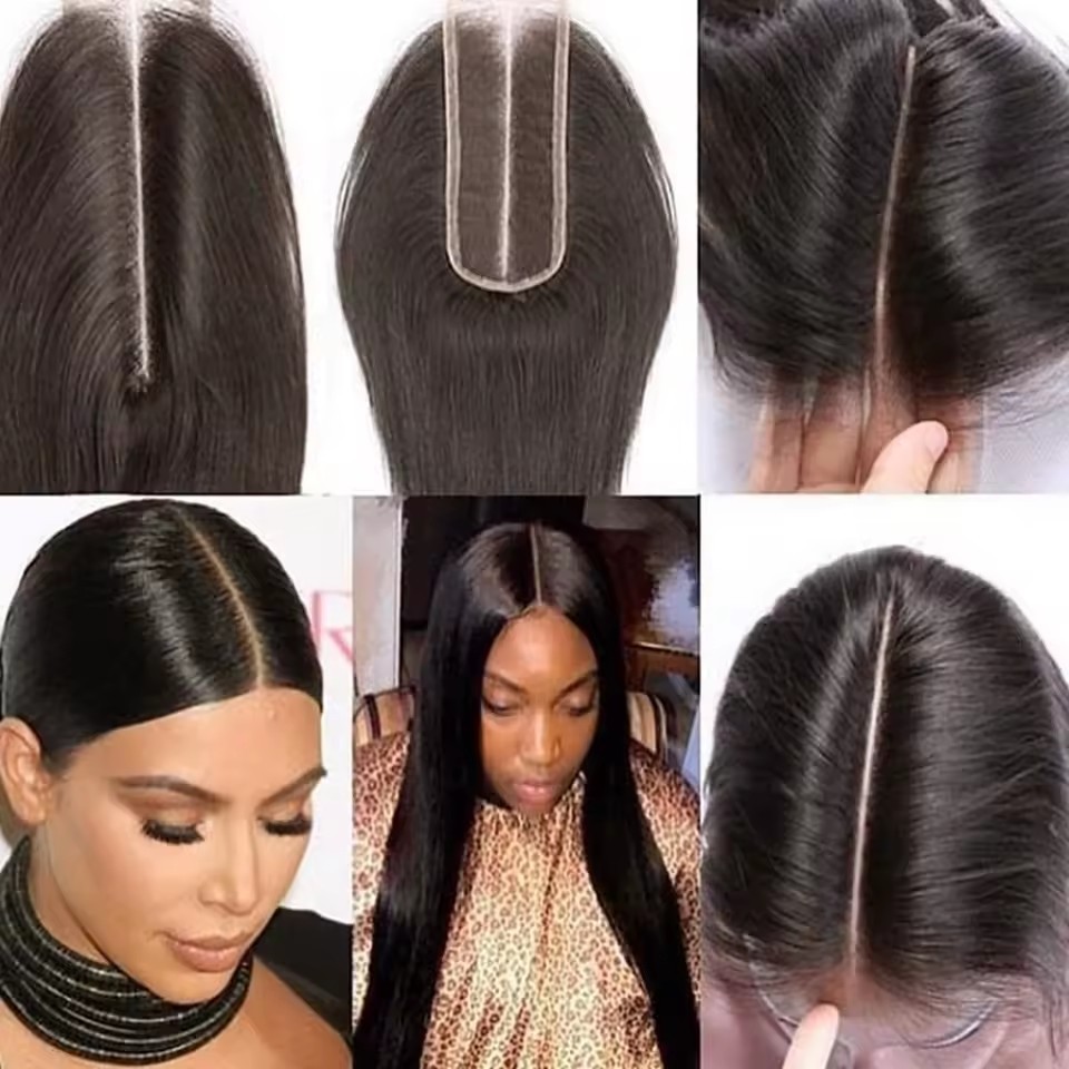 2x6  HD  Lace Closure  Thin HD Lace Closure  for Woman  100% Virgin Remy  Human Hair  Lace Closure