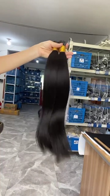 101 Dark Brown  #2 Stick I Tip Virgin Remy Human Hair Extensions Pre Bonded Keratin 100% Human Hair Extensions