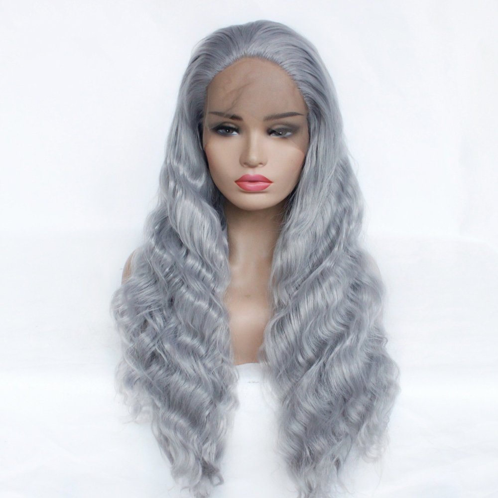 Long Corn Curly  Synthetic Lace Wigs 13x4   Heat Resiatant Synthetic Lace Front Wigs For Women Natural Wave Daily Wear Cosplay Wigs