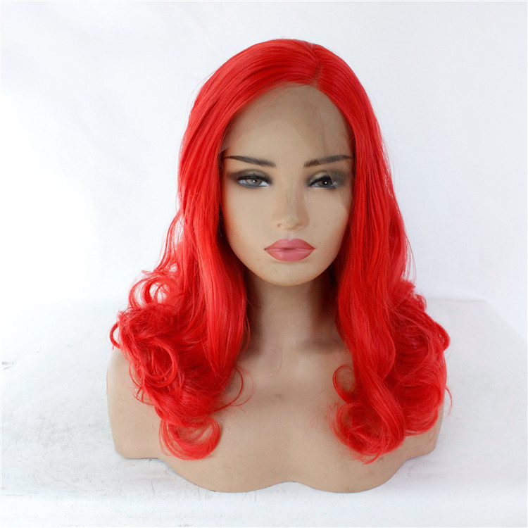 Corn Curly  Synthetic Lace Wigs 13x4 Platinum Blonde Bob Hair Wig Synthetic Lace Front Wig Short Curly Wigs for Women