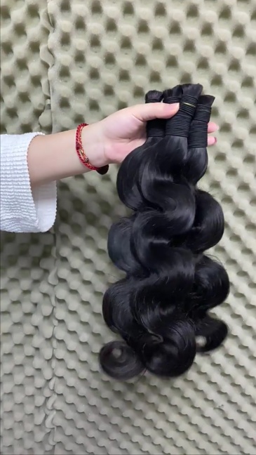 10A Natural Black Body Wave  Bulk Human Hair  Extensions 100g No Weft Human Hair Bulk Micro Human Braiding Hair