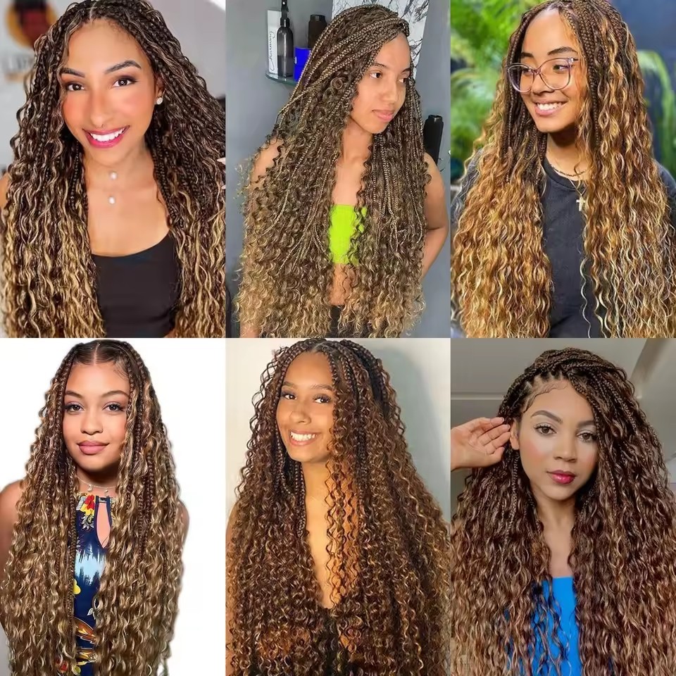 10A Brown #4  body wave  Human Braiding Hair Bulk 100g No Weft Human Hair Bundles Micro Human Braiding Hair for Boho Braids