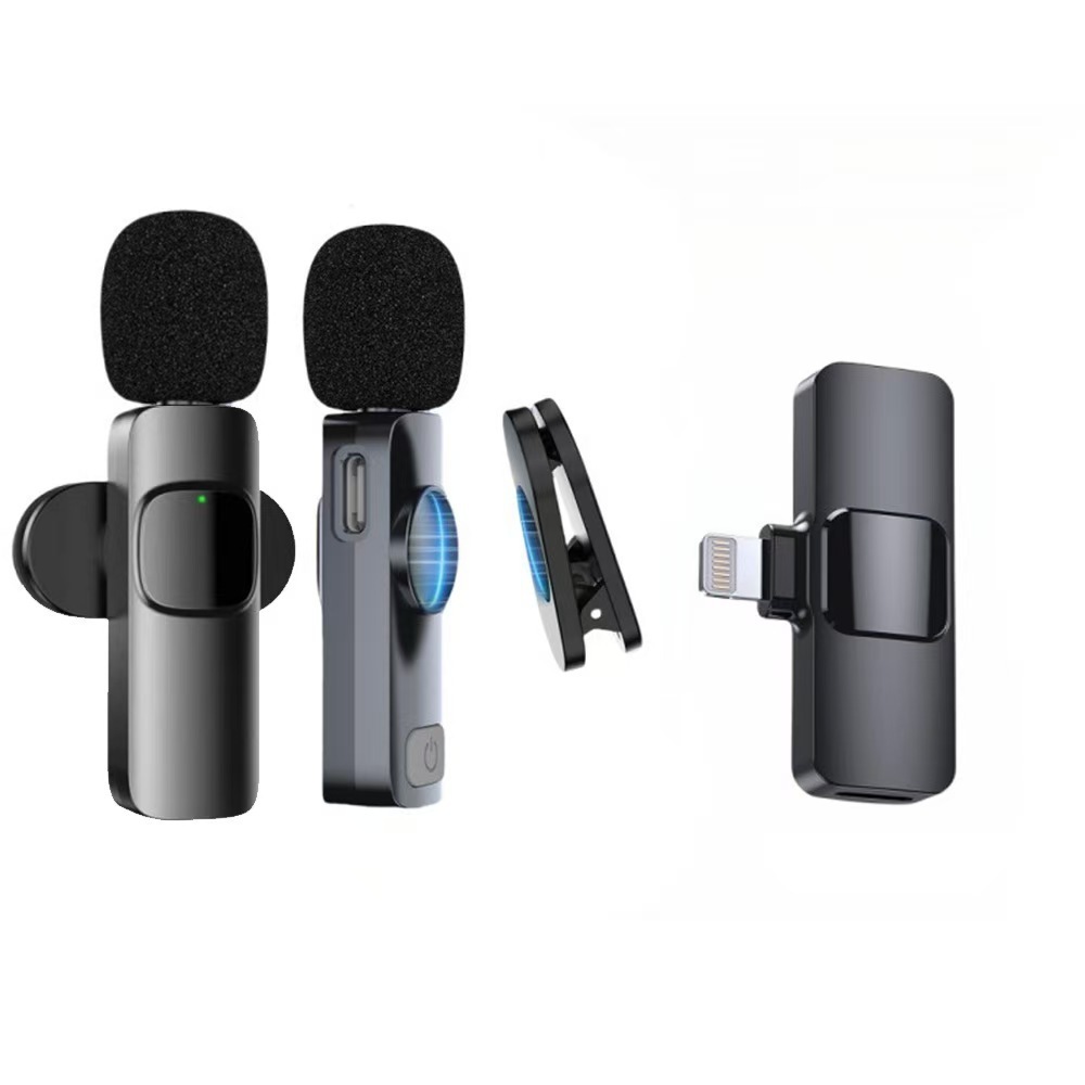 Magnetic suction wireless collar clip microphone k9 trembles outdoor live video noise reduction monitor reverberation source factory private model