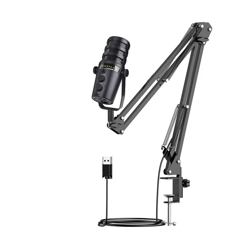 Dynamic Microphone Live Microphone Professional Recording Karaoke Conference Mobile Computer Game Sound Card Microphone Full Set