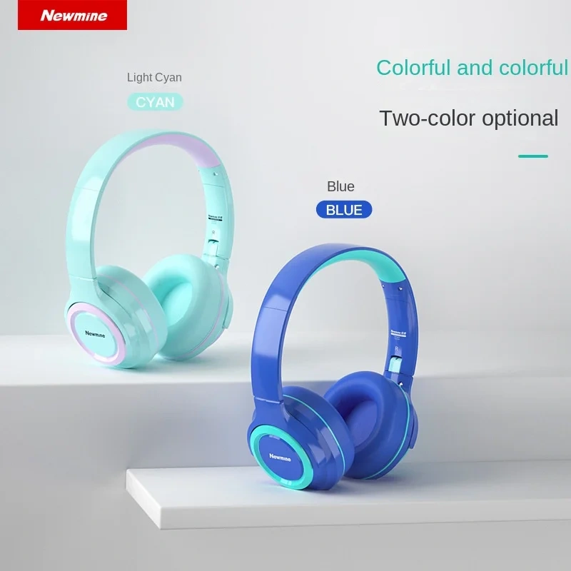 Newman T08 Children's Headphones Wired Sound Insulation Noise Reduction Student Learning Headphones Universal for Boys and Girls