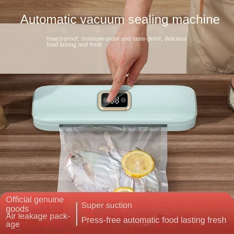 Preservation and Sealing Machine Household Food Packaging Machine Food Extraction Vacuum Pump Compression Bag Baler