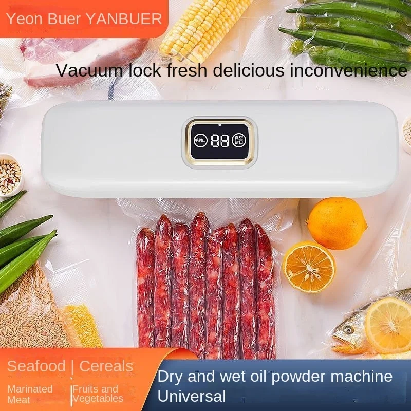Preservation and Sealing Machine Household Food Packaging Machine Food Extraction Vacuum Pump Compression Bag Baler