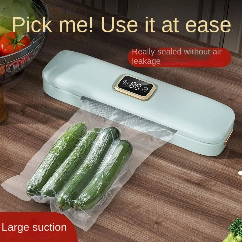 Preservation and Sealing Machine Household Food Packaging Machine Food Extraction Vacuum Pump Compression Bag Baler