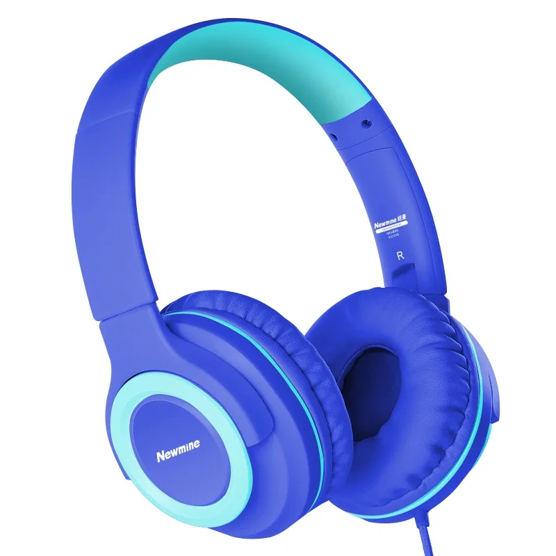 Newman T08 Children's Headphones Wired Sound Insulation Noise Reduction Student Learning Headphones Universal for Boys and Girls