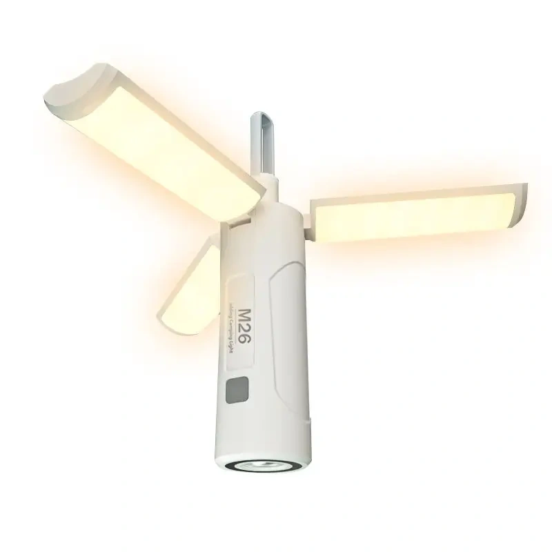 Multifunctional Folding Outdoor Camping Light Long Battery Life Atmosphere Camping Outdoor Lighting Charging Tent Portable