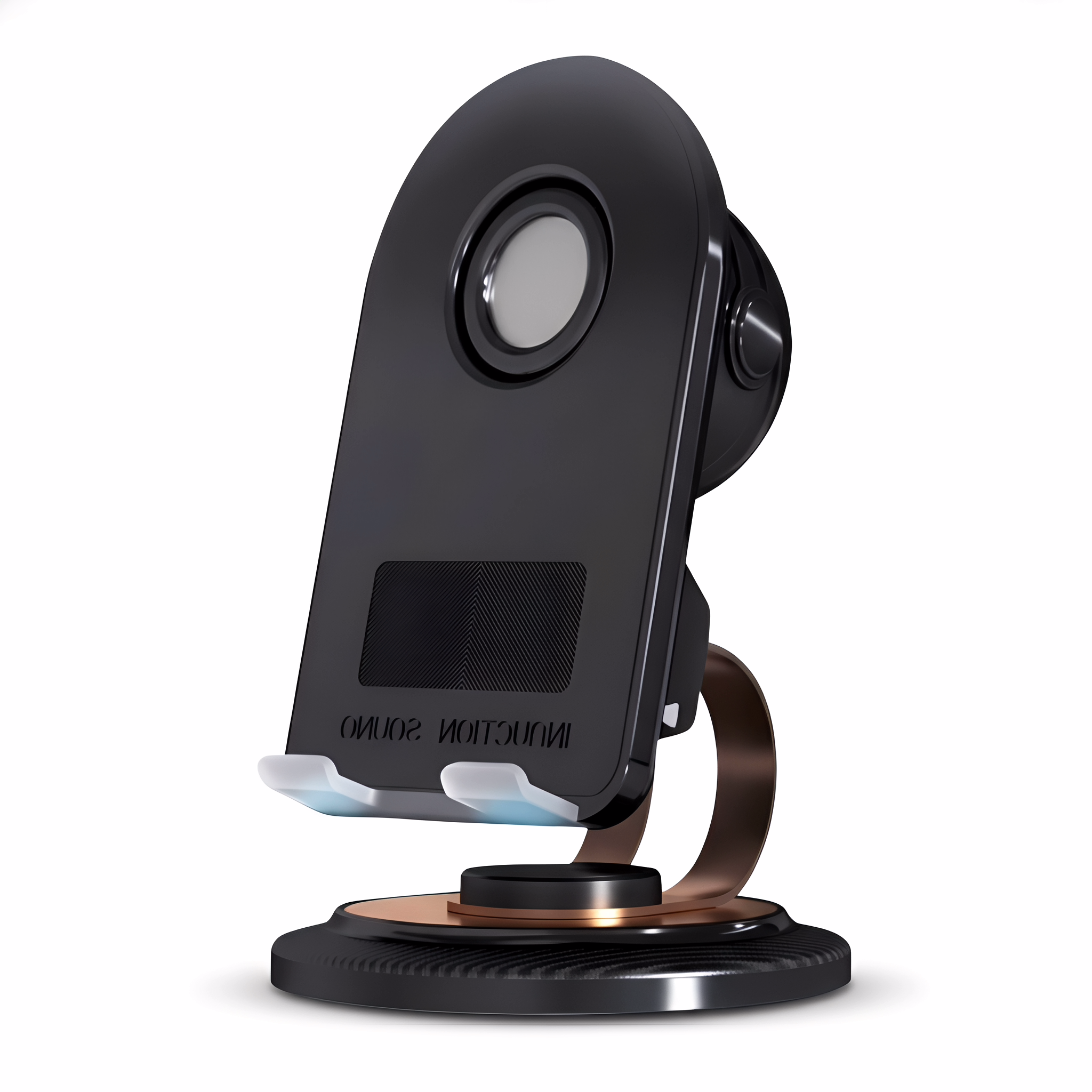 Innovative Audio Phone Stand with 360° Rotation - Crystal Clear Sound Smart Phone Holder for Desk & Home Use