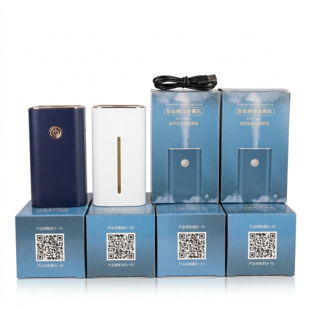 Whisper-Quiet Smart Essential Oil Diffuser - Vertical Diffusion Technology, Sleek Aromatherapy Machine with Modern Design for Home & Office