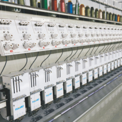 Machine à broder à plat série 15 yards