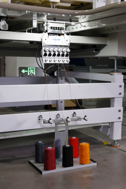 平绣+毛巾+盘带三合一刺绣机