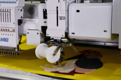 平绣+毛巾+盘带三合一刺绣机