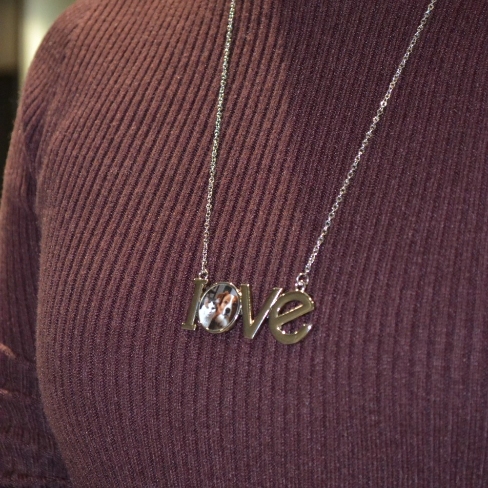 LOVE Letter Pendant Necklace