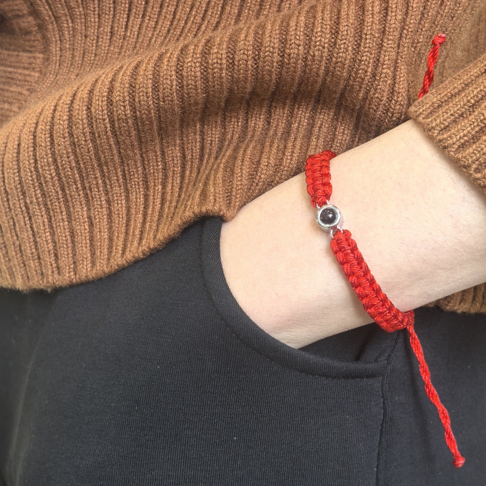 Braided Rope Projection Bracelet