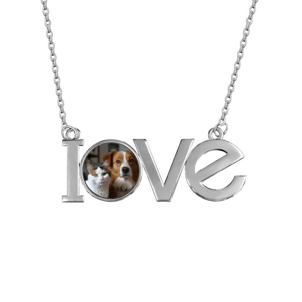 LOVE Letter Pendant Necklace
