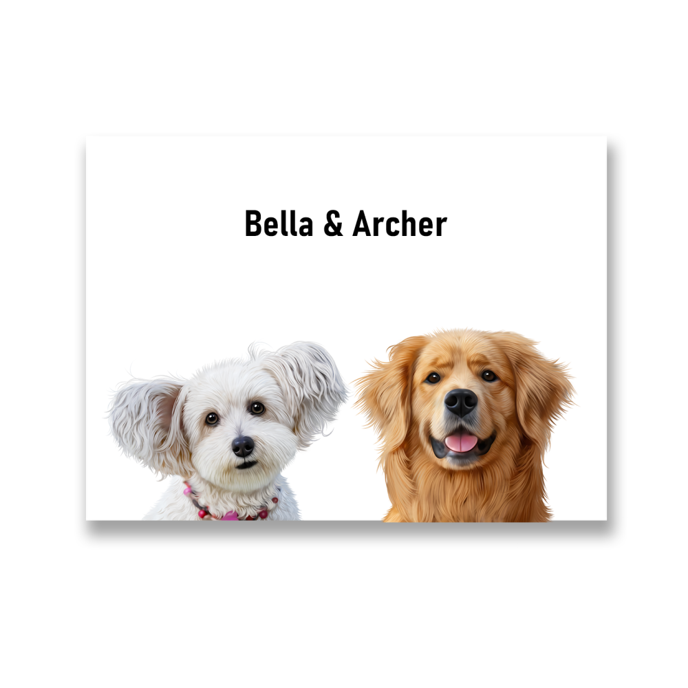 Two Pets Portrait