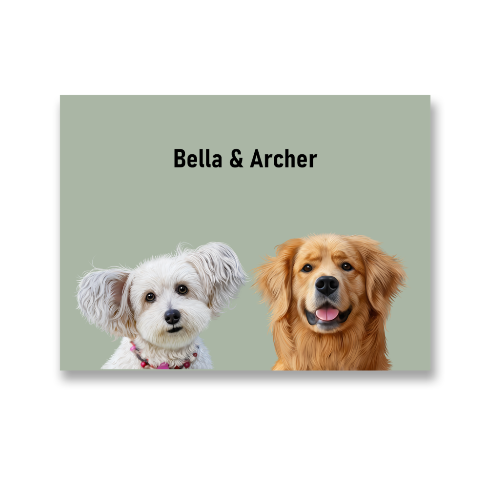 Two Pets Portrait